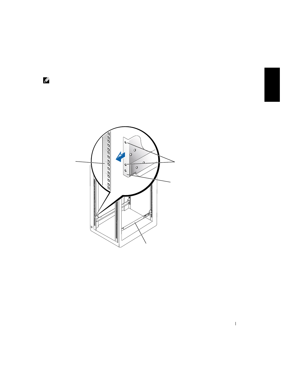 Installing the versarails mounting rails, Figure 1-6 | Dell PowerVault 220S (SCSI) User Manual | Page 13 / 110