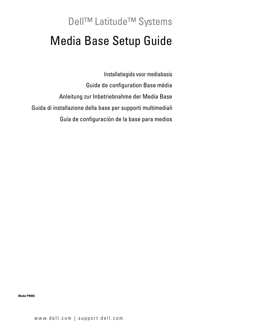 Dell Latitude D420 User Manual | 142 pages
