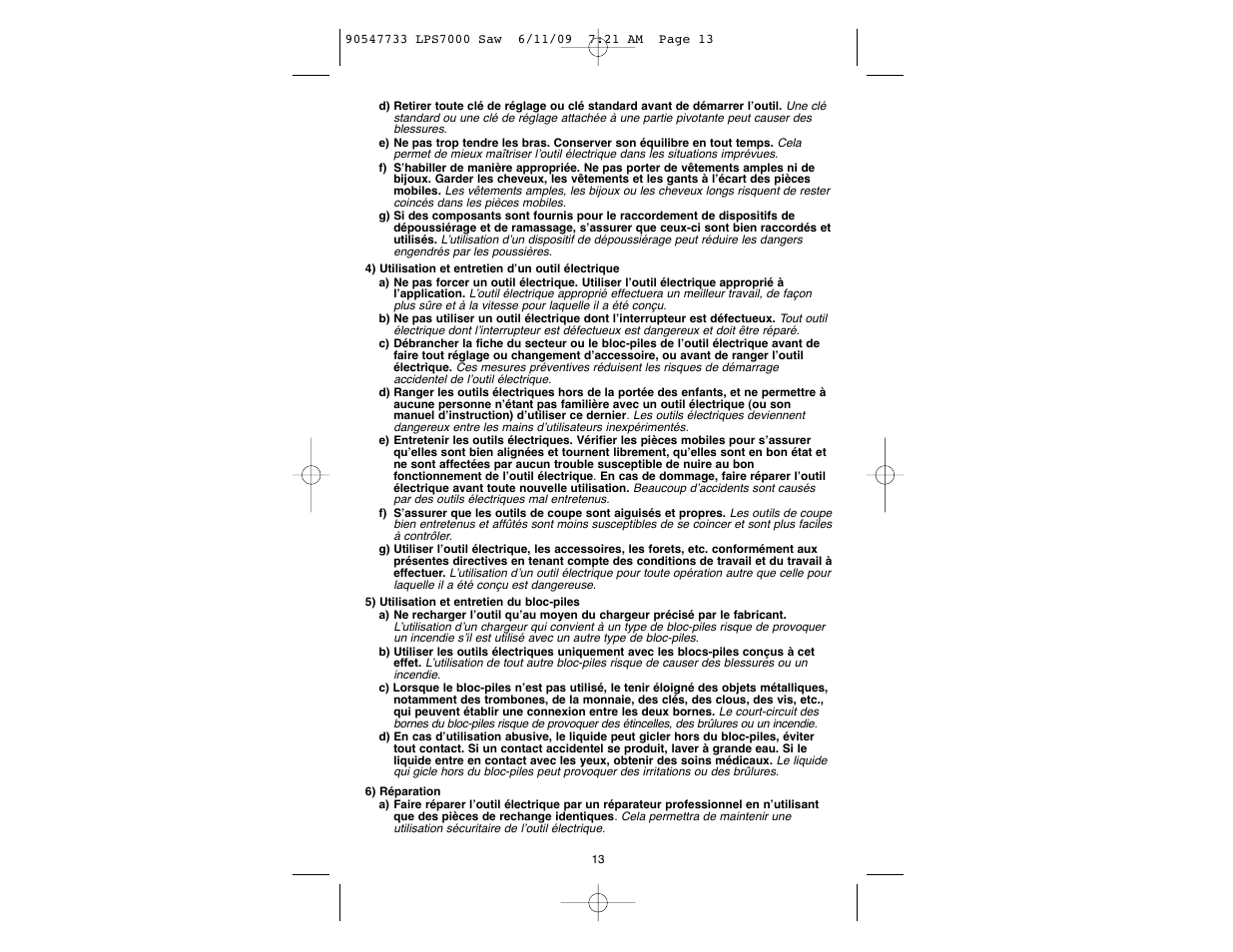 Black & Decker 90547733 User Manual | Page 13 / 36