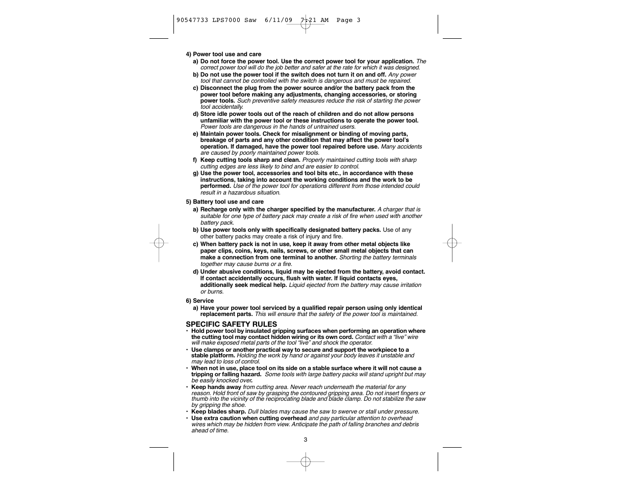 Black & Decker 90547733 User Manual | Page 3 / 36