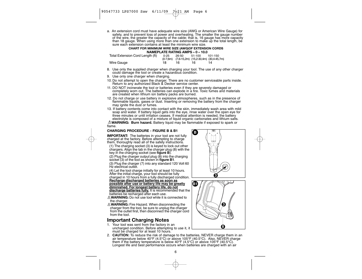 Black & Decker 90547733 User Manual | Page 6 / 36