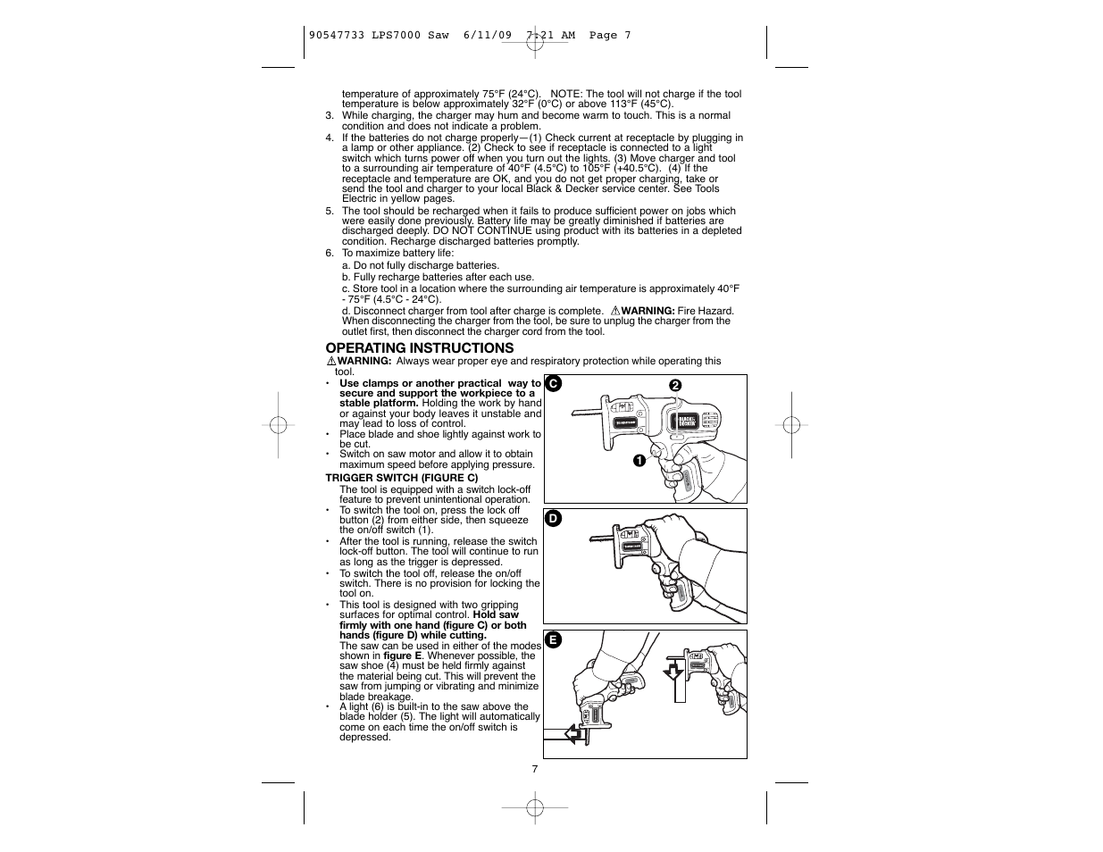 Tm t m | Black & Decker 90547733 User Manual | Page 7 / 36