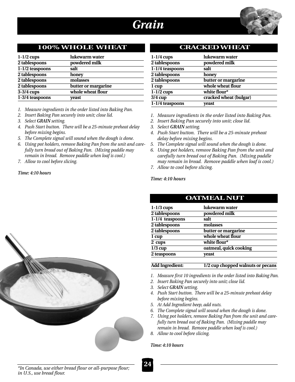 Grain | Black & Decker B2000 User Manual | Page 24 / 32