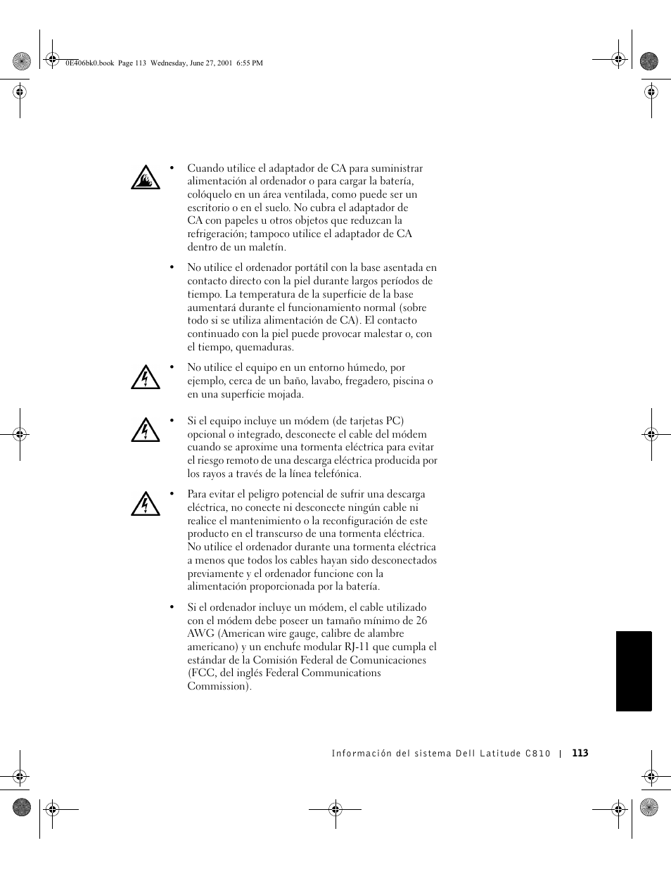 Dell Latitude C810 User Manual | Page 115 / 146