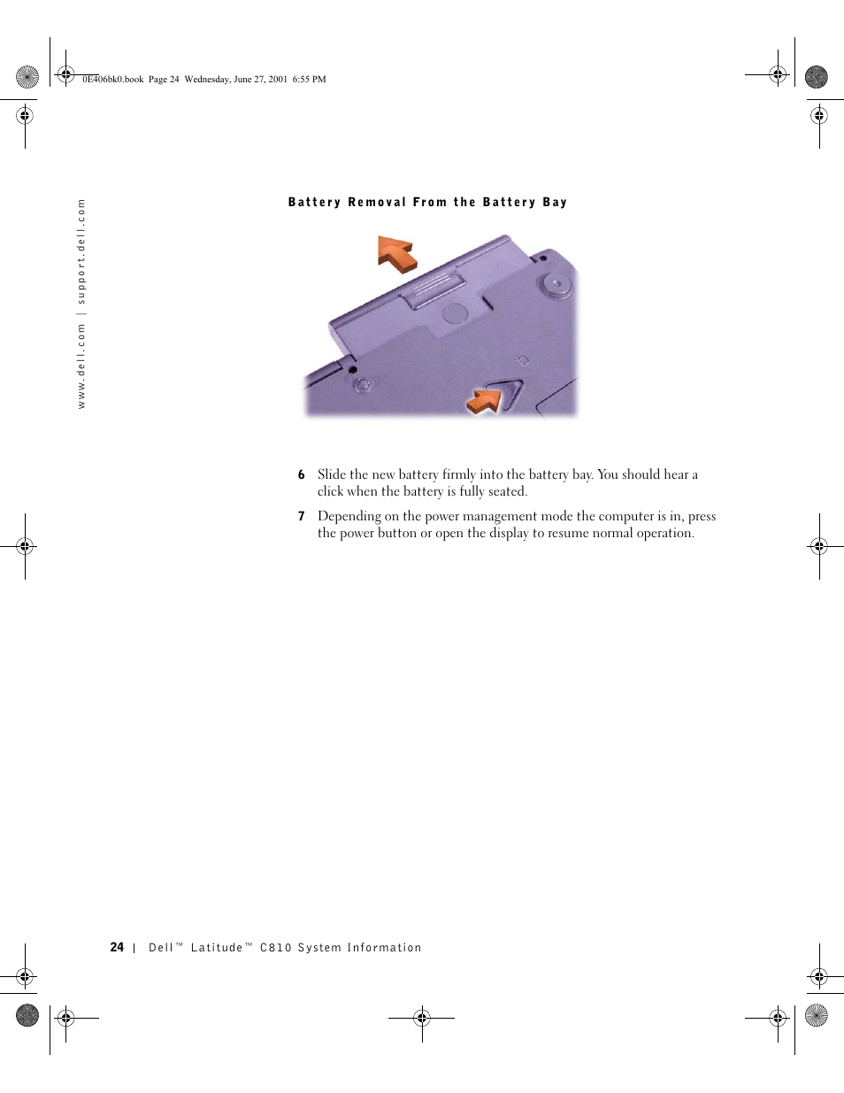 Dell Latitude C810 User Manual | Page 26 / 146