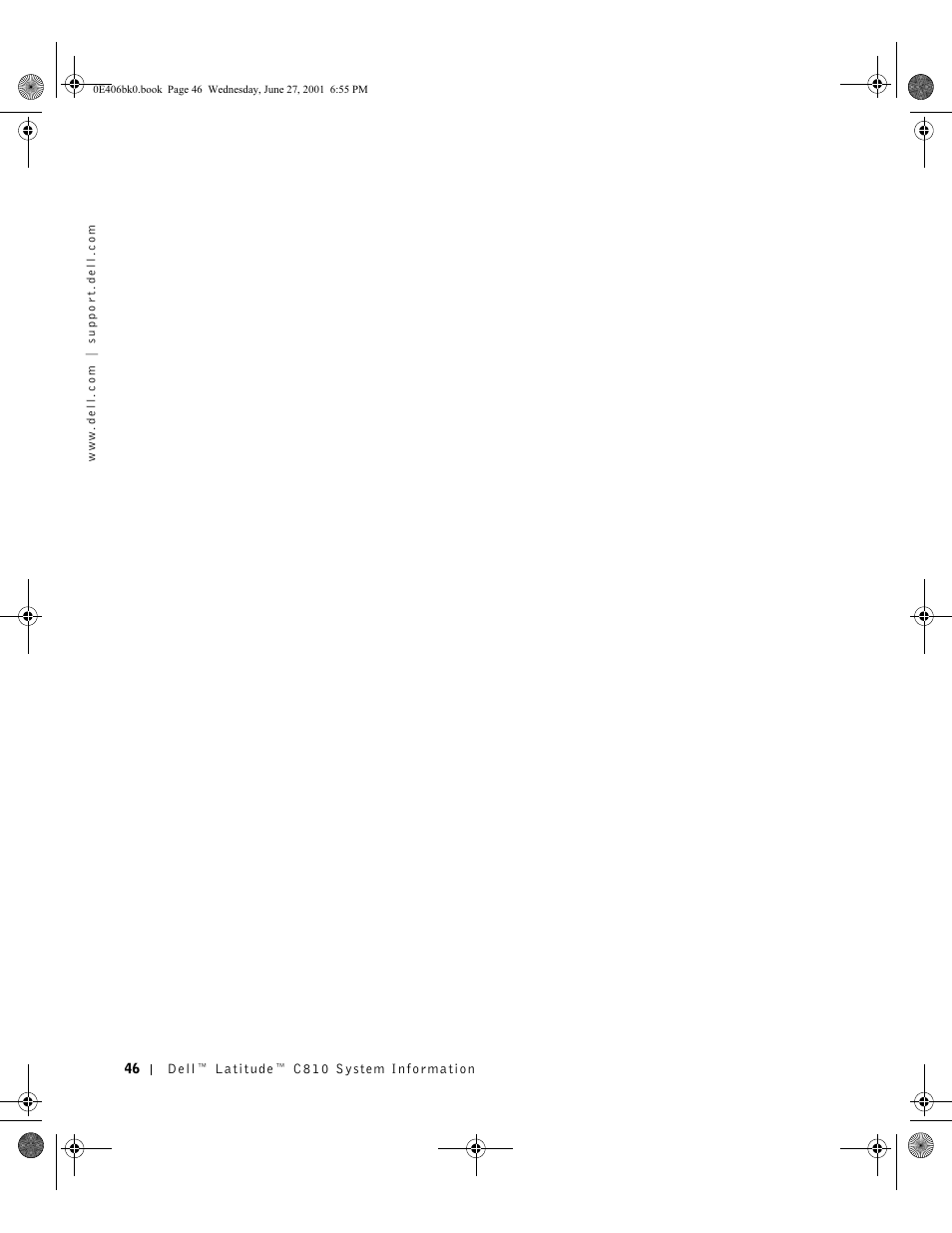 Dell Latitude C810 User Manual | Page 48 / 146