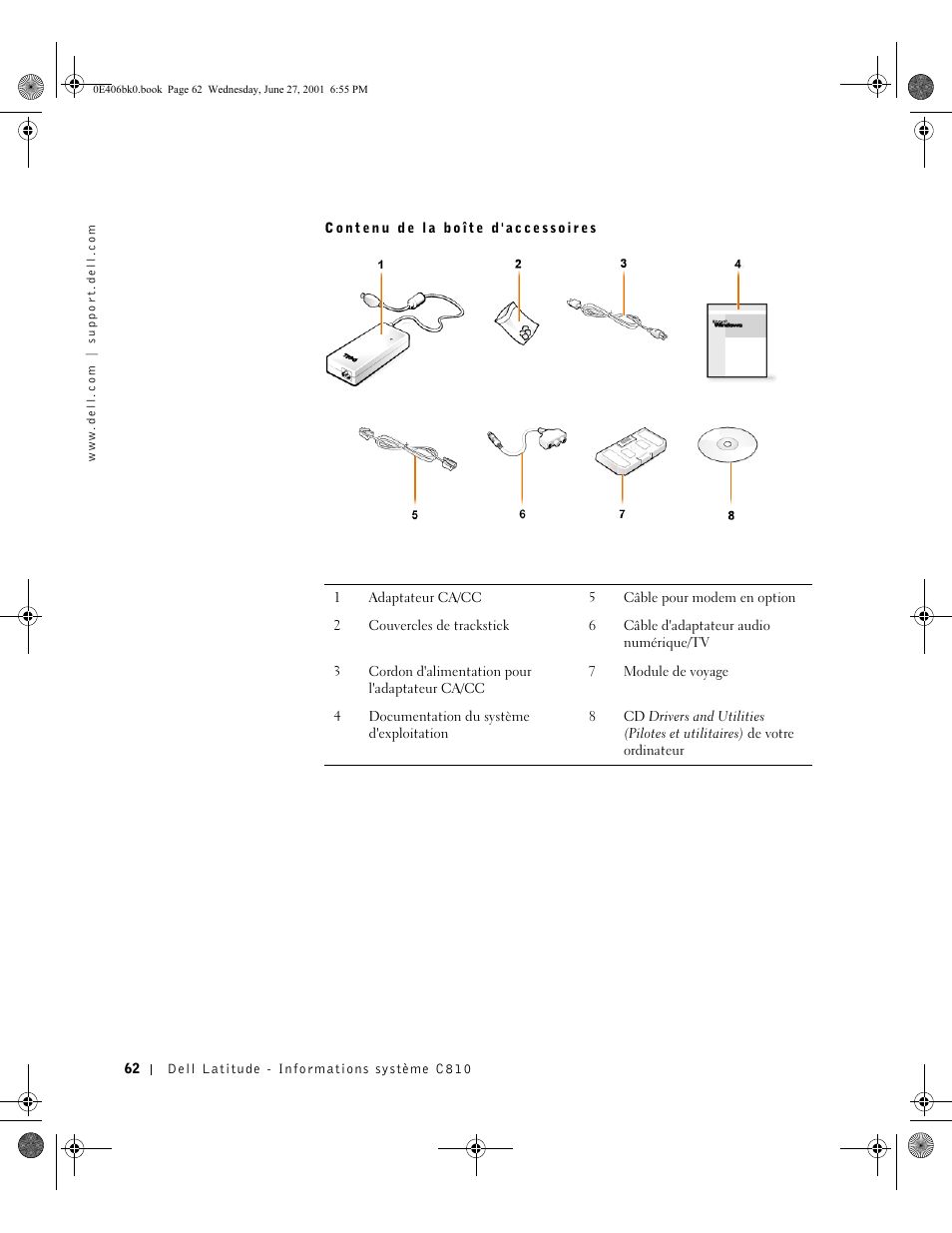 Dell Latitude C810 User Manual | Page 64 / 146