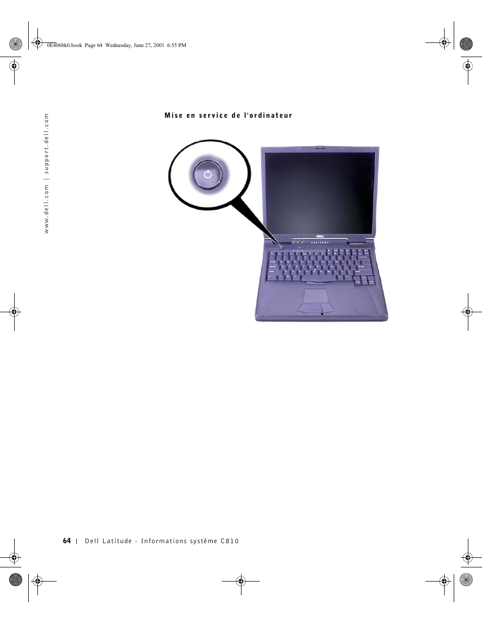 Dell Latitude C810 User Manual | Page 66 / 146