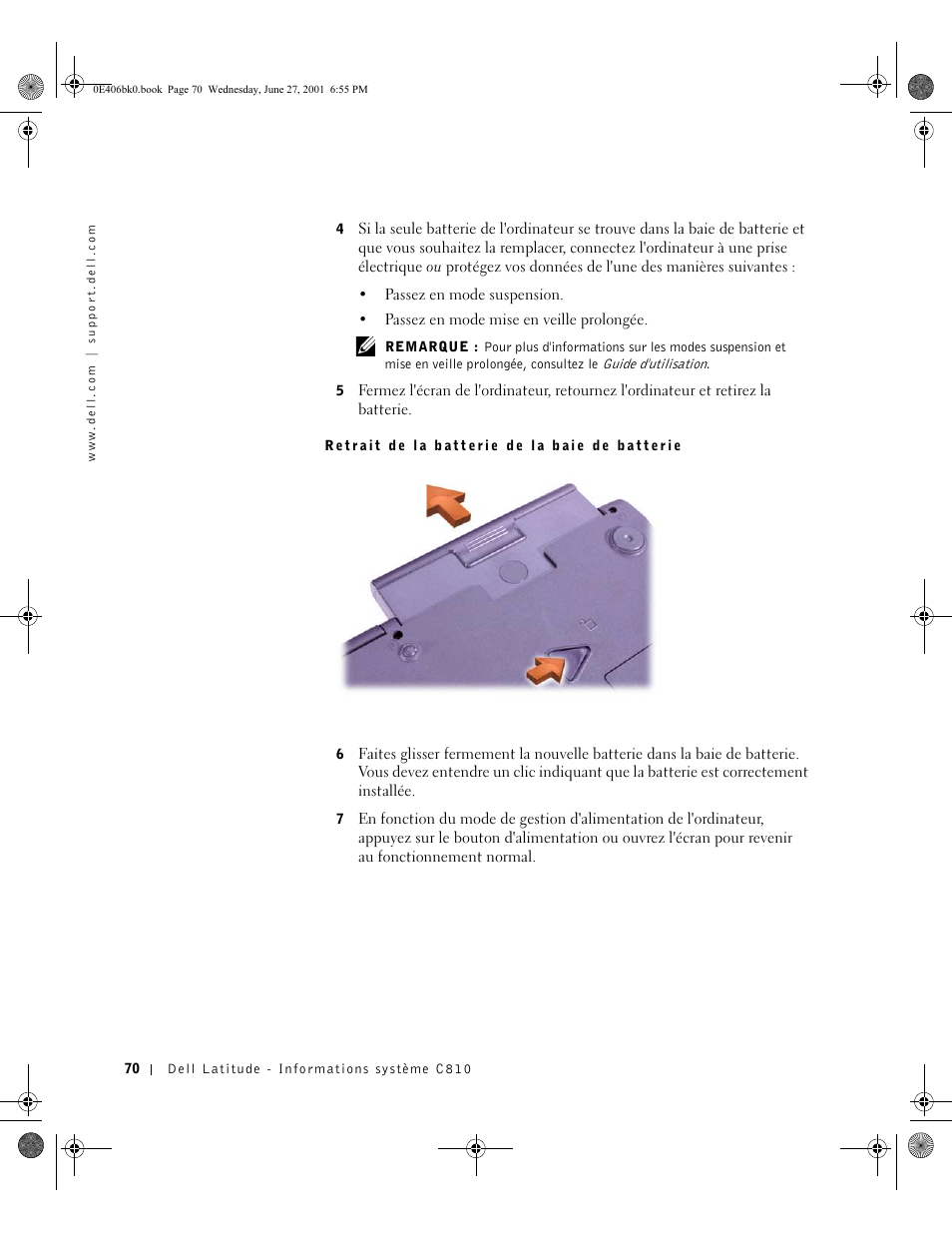 Dell Latitude C810 User Manual | Page 72 / 146