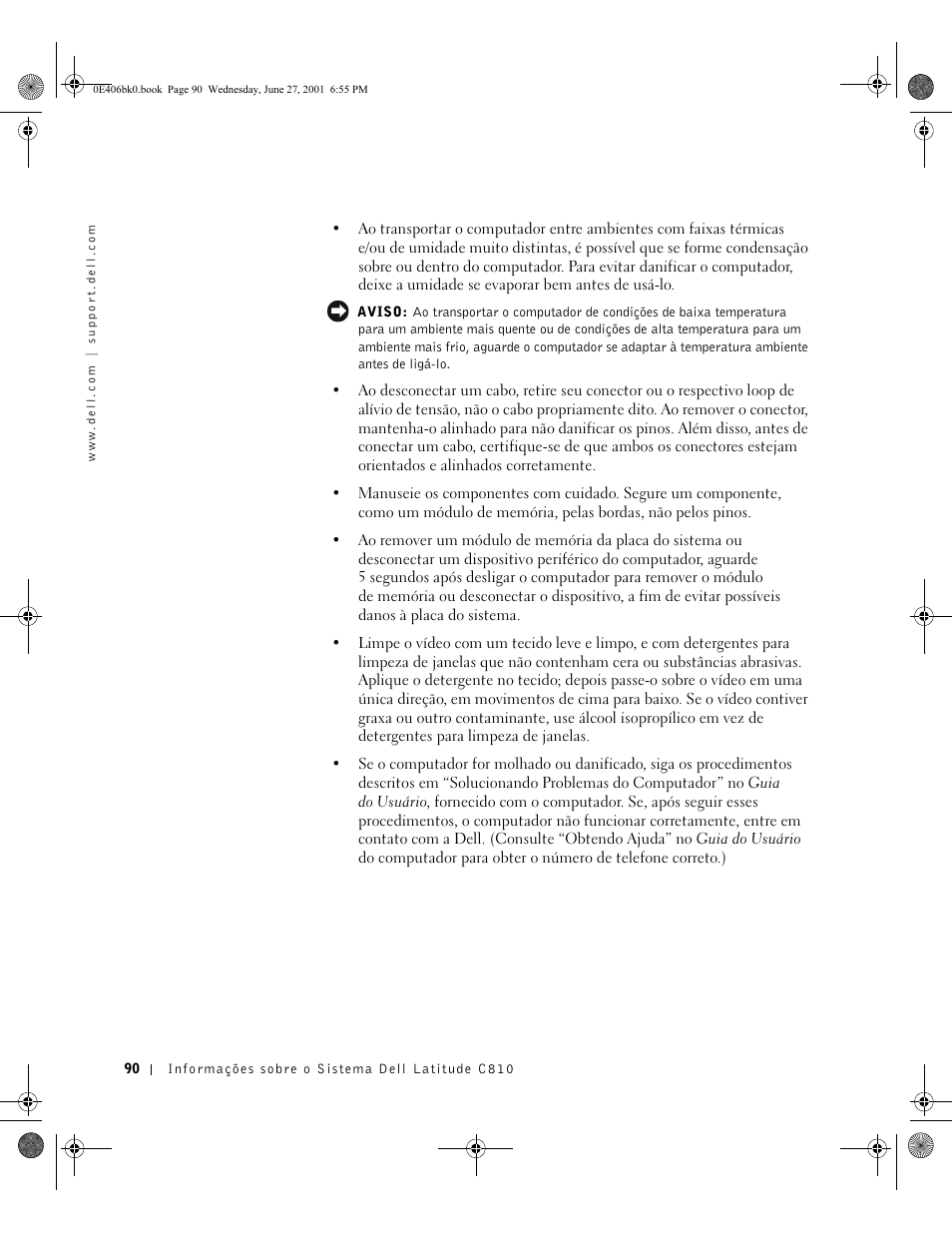 Dell Latitude C810 User Manual | Page 92 / 146