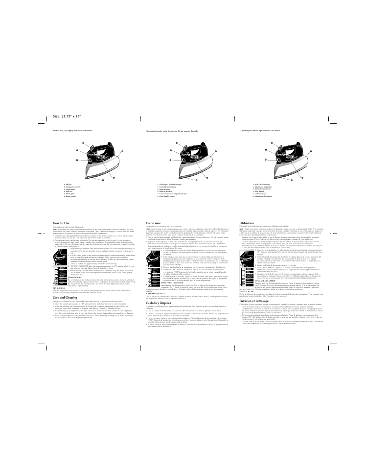 Black & Decker F65D User Manual | 2 pages