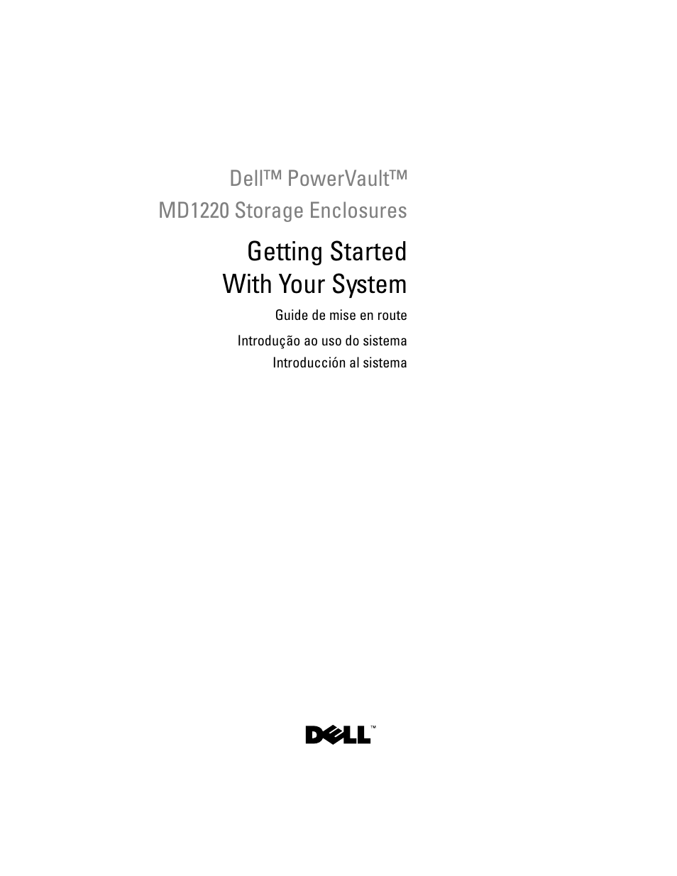 Dell PowerVault MD1220 User Manual | 54 pages