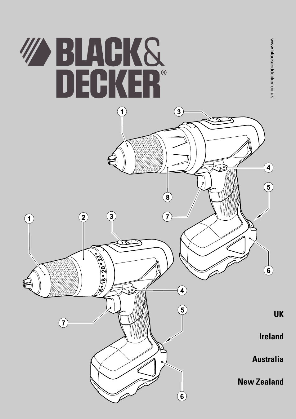 Black & Decker VPX1222 User Manual | 16 pages