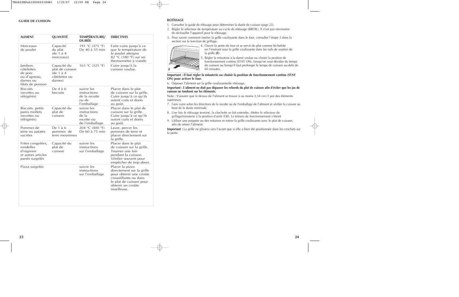 Black & Decker TRO620 User Manual | Page 13 / 17
