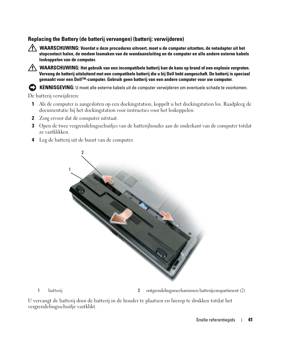 Dell Latitude D420 User Manual | Page 41 / 148