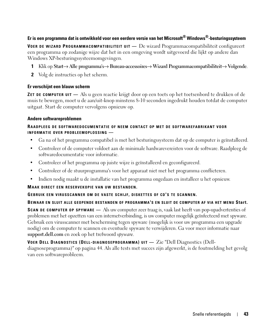 Dell Latitude D420 User Manual | Page 43 / 148