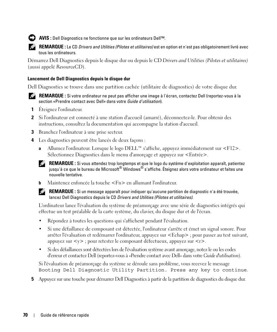 Dell Latitude D420 User Manual | Page 70 / 148