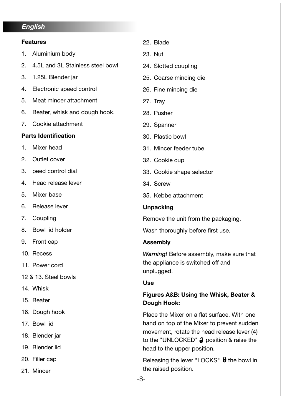 Black & Decker PRSM600 User Manual | Page 8 / 26