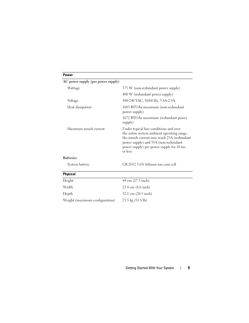 Dell PowerEdge T310 User Manual | Page 11 / 50