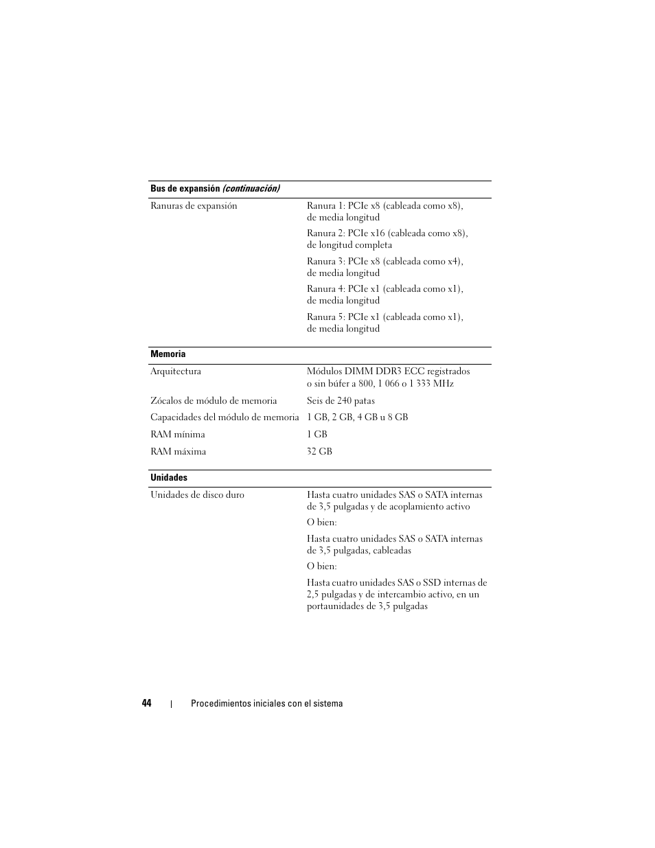 Dell PowerEdge T310 User Manual | Page 46 / 50