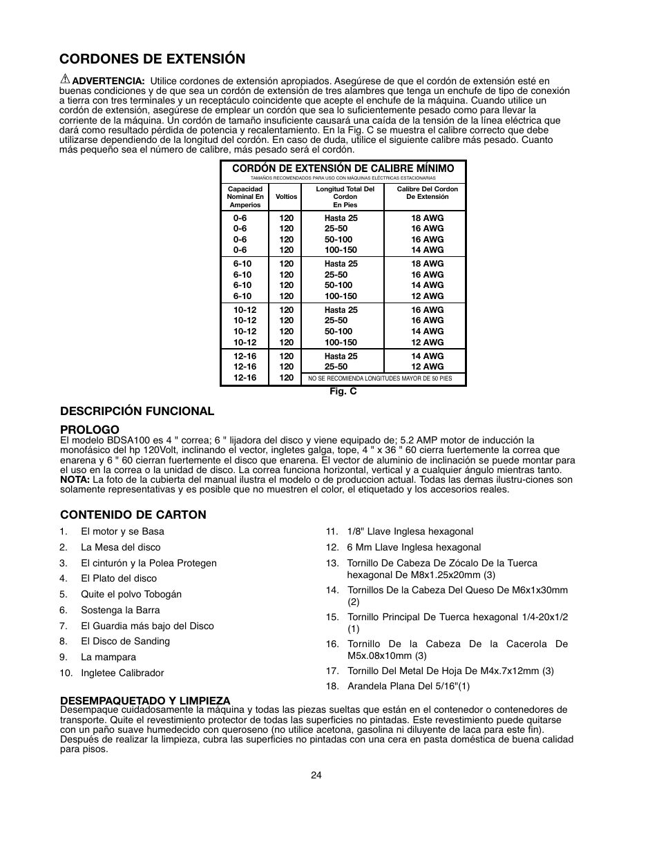 Black & Decker BDSA100 User Manual | Page 24 / 40