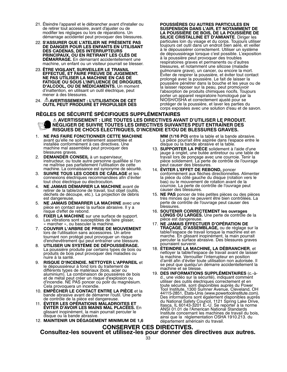 Black & Decker BDSA100 User Manual | Page 33 / 40