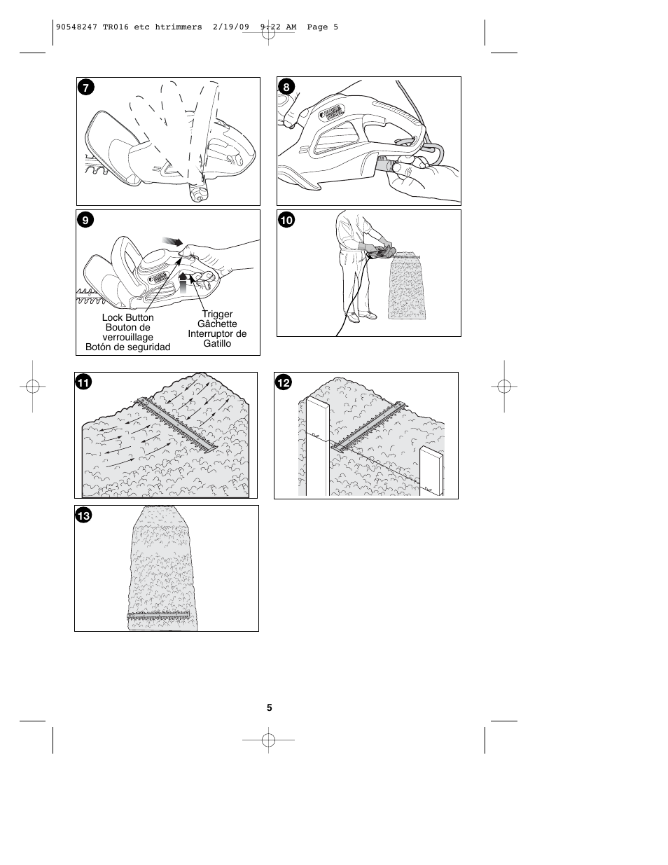 Black & Decker TR017 User Manual | Page 5 / 24