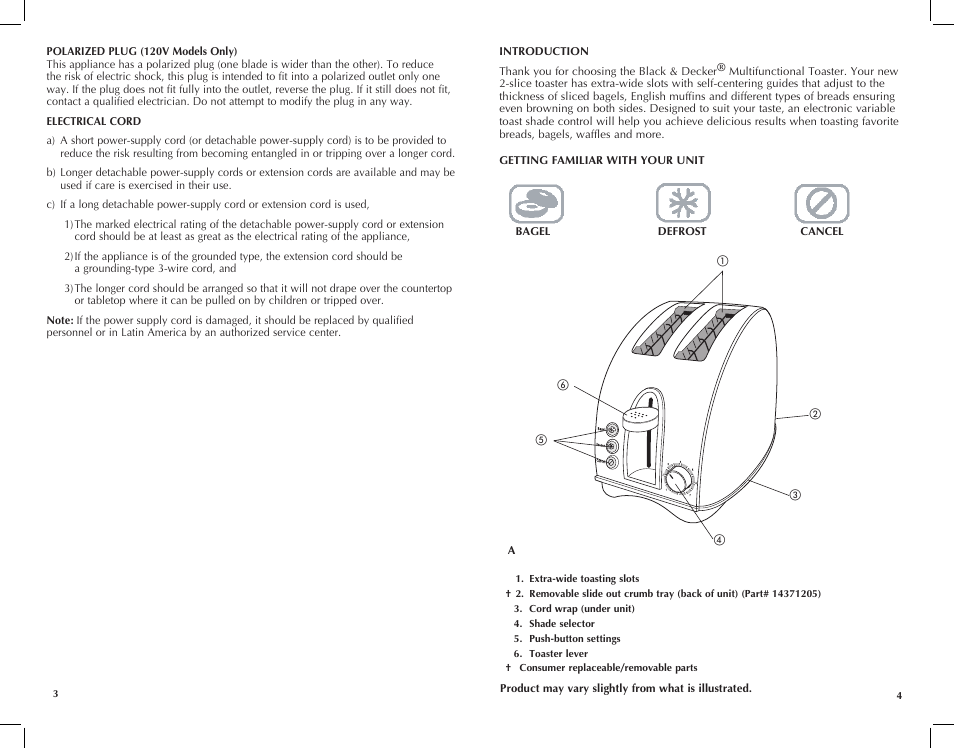 Black & Decker T1700IKT User Manual | Page 3 / 13