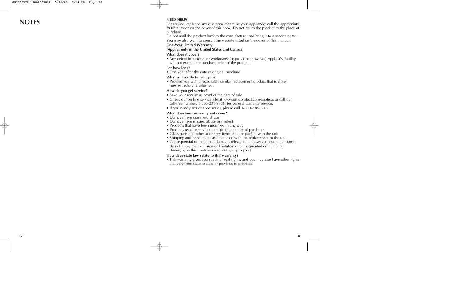 Black & Decker JKC650KT User Manual | Page 10 / 13