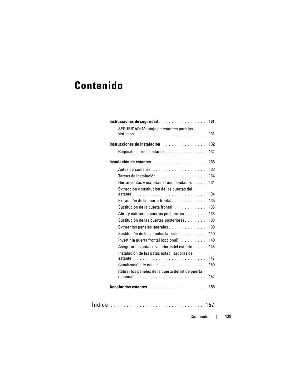 Dell PowerEdge Rack Enclosure 4210 User Manual | Page 131 / 162