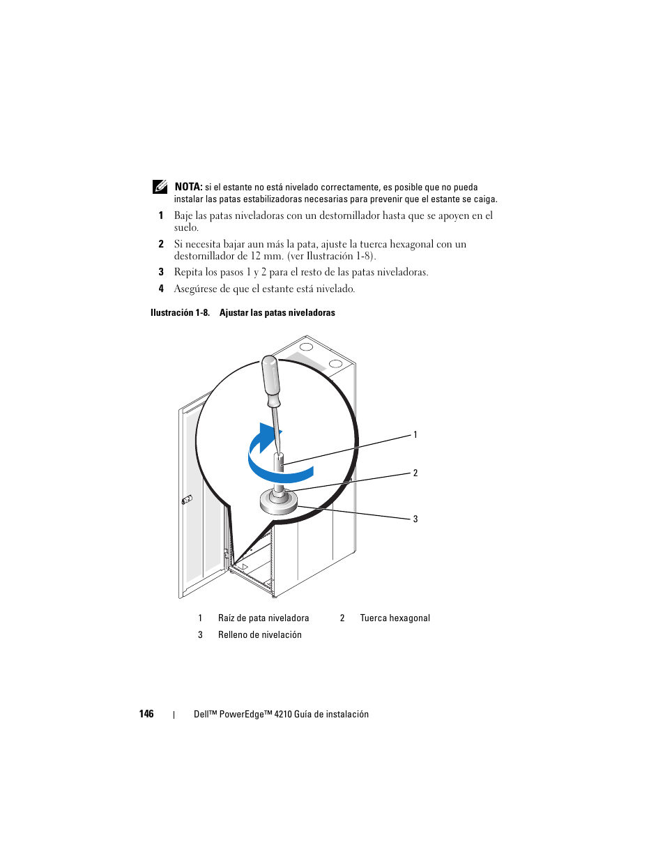 Dell PowerEdge Rack Enclosure 4210 User Manual | Page 148 / 162
