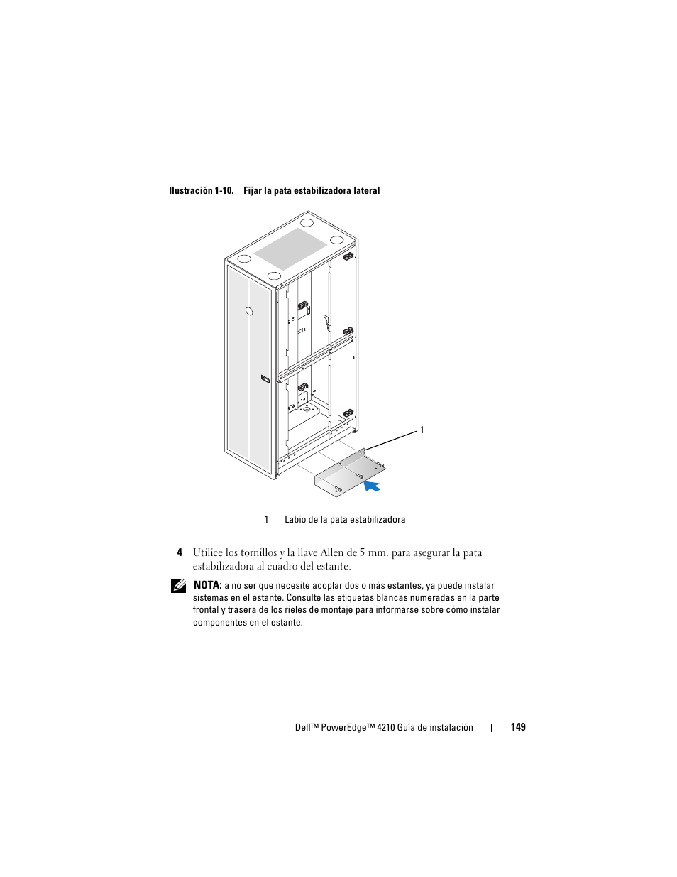 Dell PowerEdge Rack Enclosure 4210 User Manual | Page 151 / 162