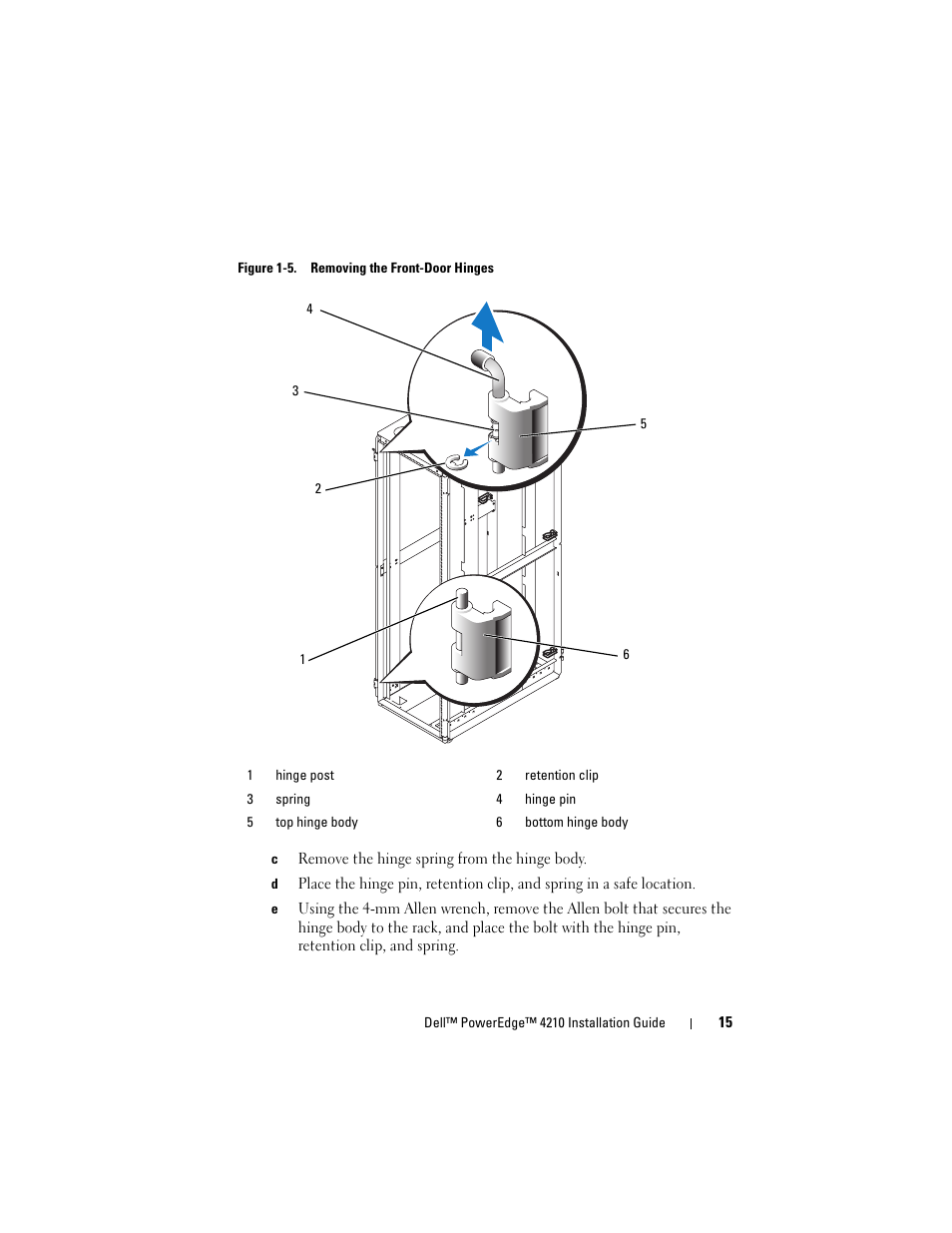 Figure 1-5) | Dell PowerEdge Rack Enclosure 4210 User Manual | Page 17 / 162