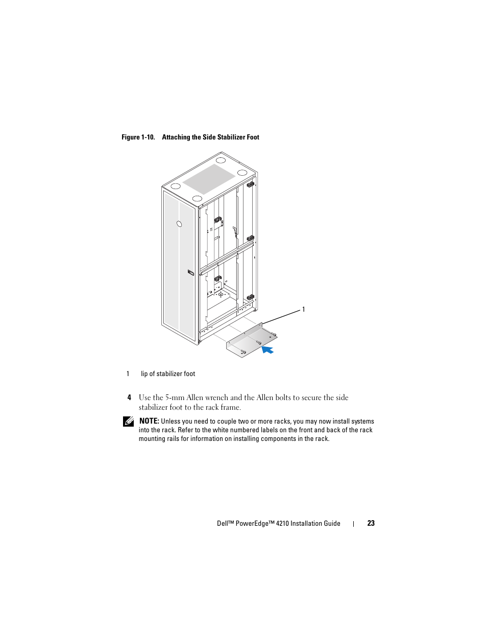 Dell PowerEdge Rack Enclosure 4210 User Manual | Page 25 / 162