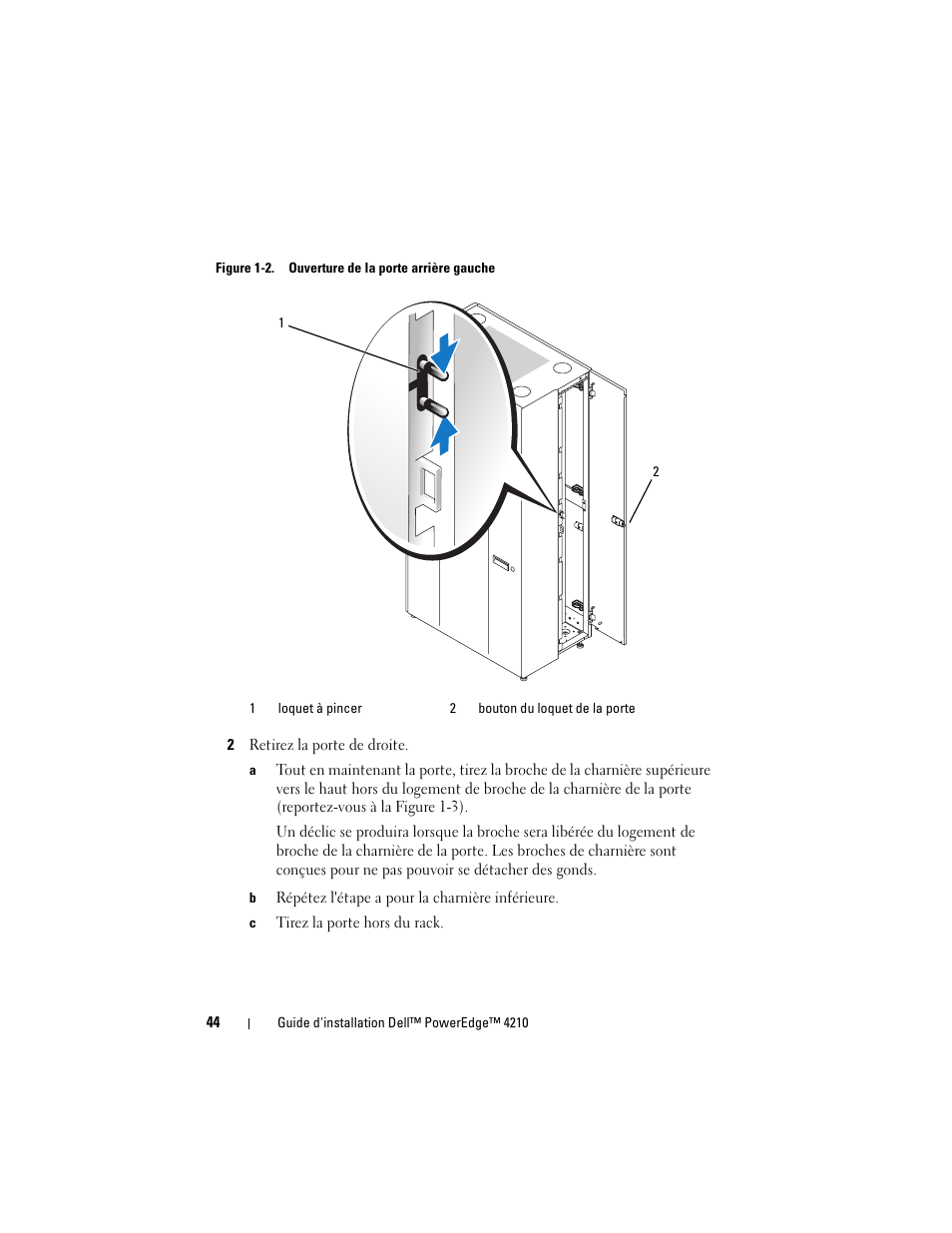 Dell PowerEdge Rack Enclosure 4210 User Manual | Page 46 / 162
