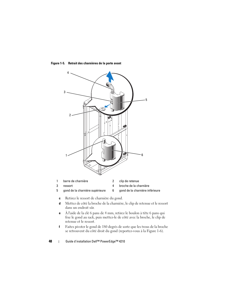 Figure 1-5) | Dell PowerEdge Rack Enclosure 4210 User Manual | Page 50 / 162
