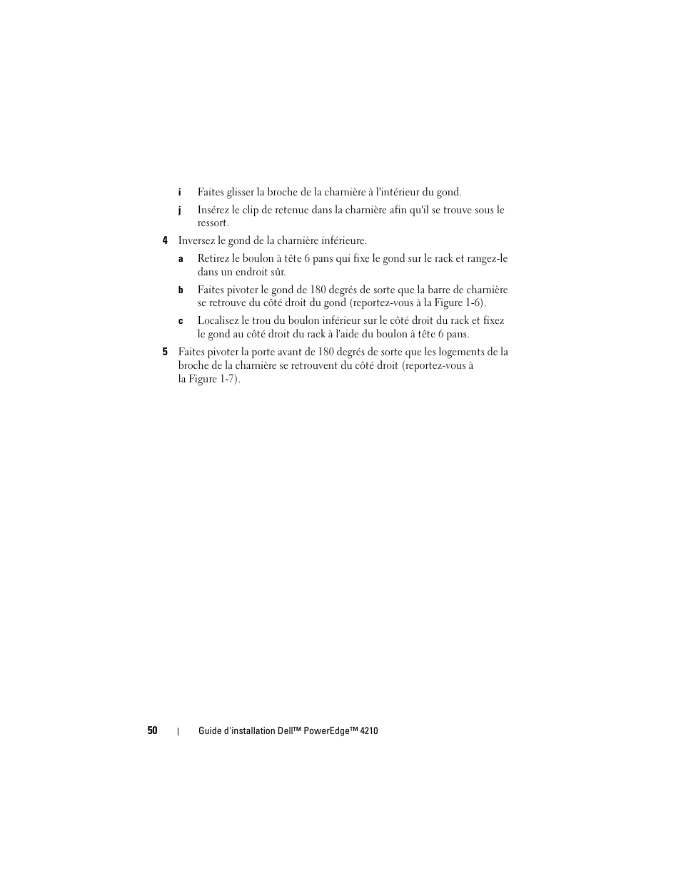 Dell PowerEdge Rack Enclosure 4210 User Manual | Page 52 / 162