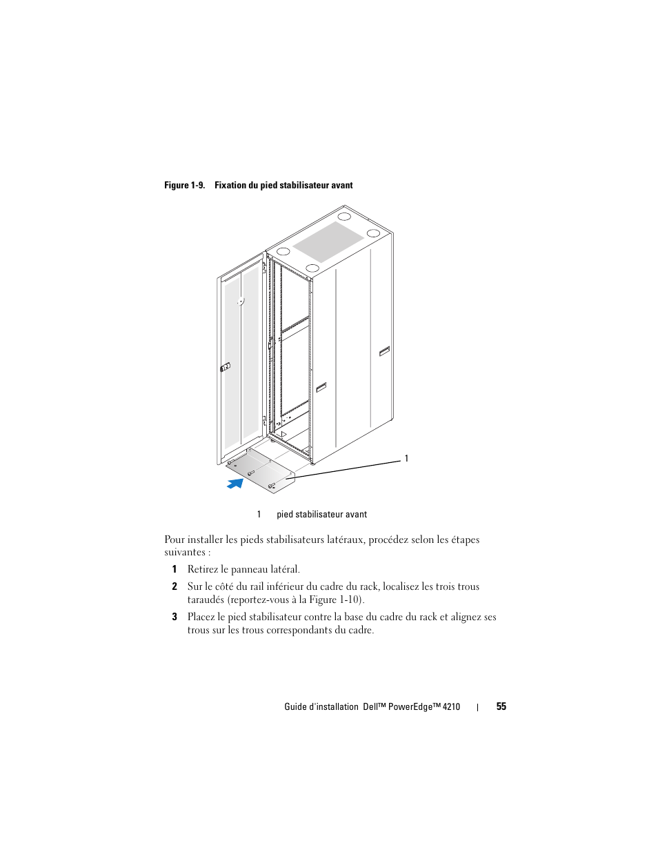 Dell PowerEdge Rack Enclosure 4210 User Manual | Page 57 / 162