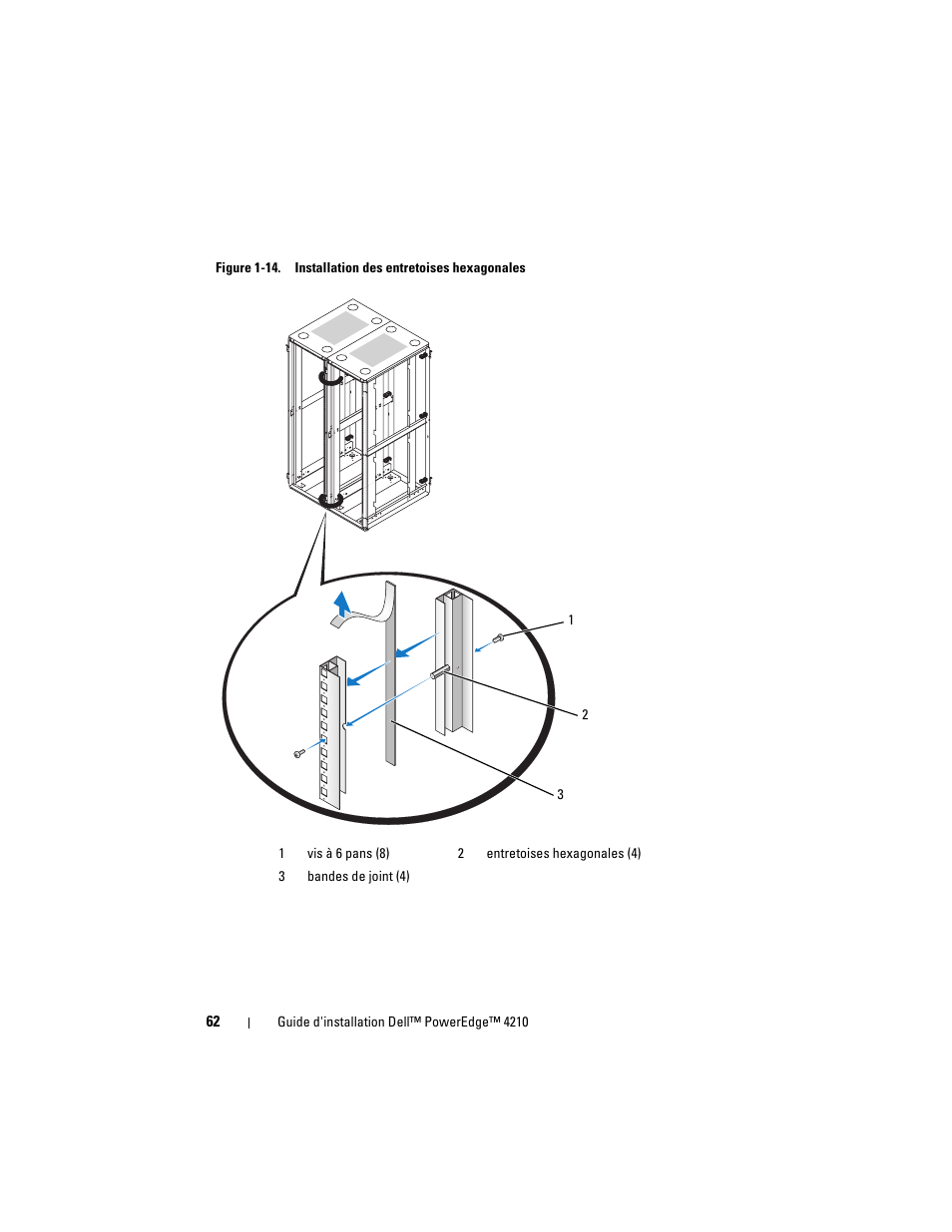 Dell PowerEdge Rack Enclosure 4210 User Manual | Page 64 / 162