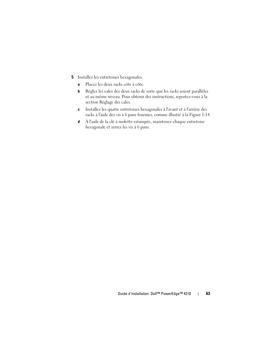 Dell PowerEdge Rack Enclosure 4210 User Manual | Page 65 / 162