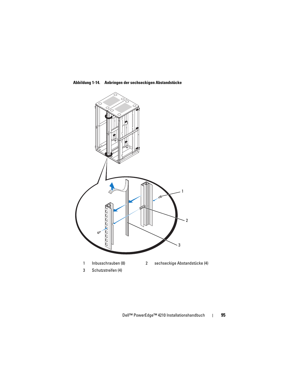 Dell PowerEdge Rack Enclosure 4210 User Manual | Page 97 / 162