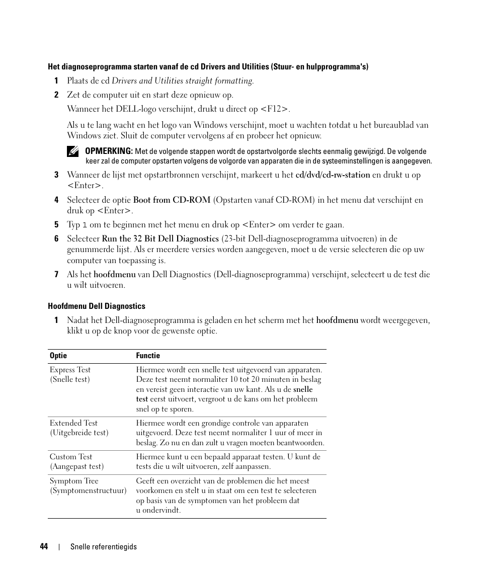 Dell Latitude D520 User Manual | Page 44 / 168
