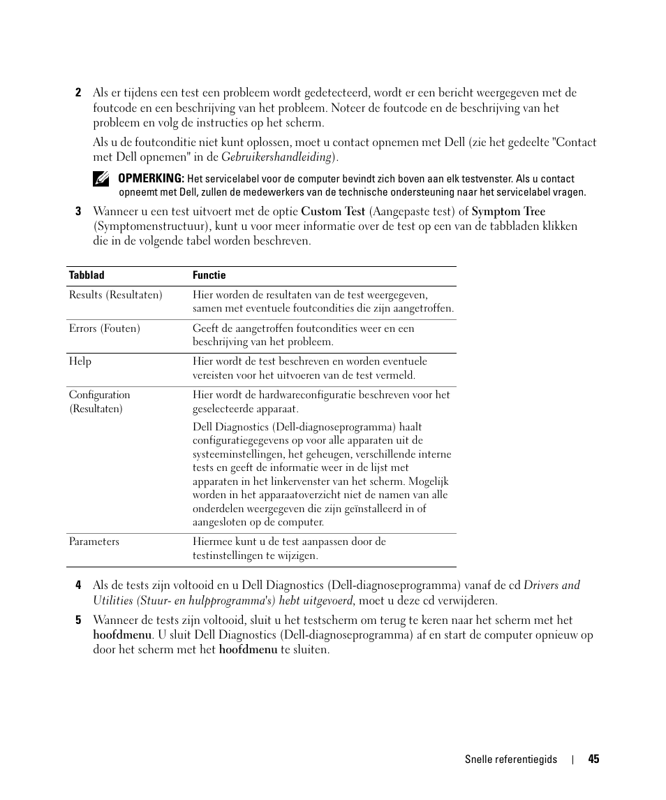 Dell Latitude D520 User Manual | Page 45 / 168