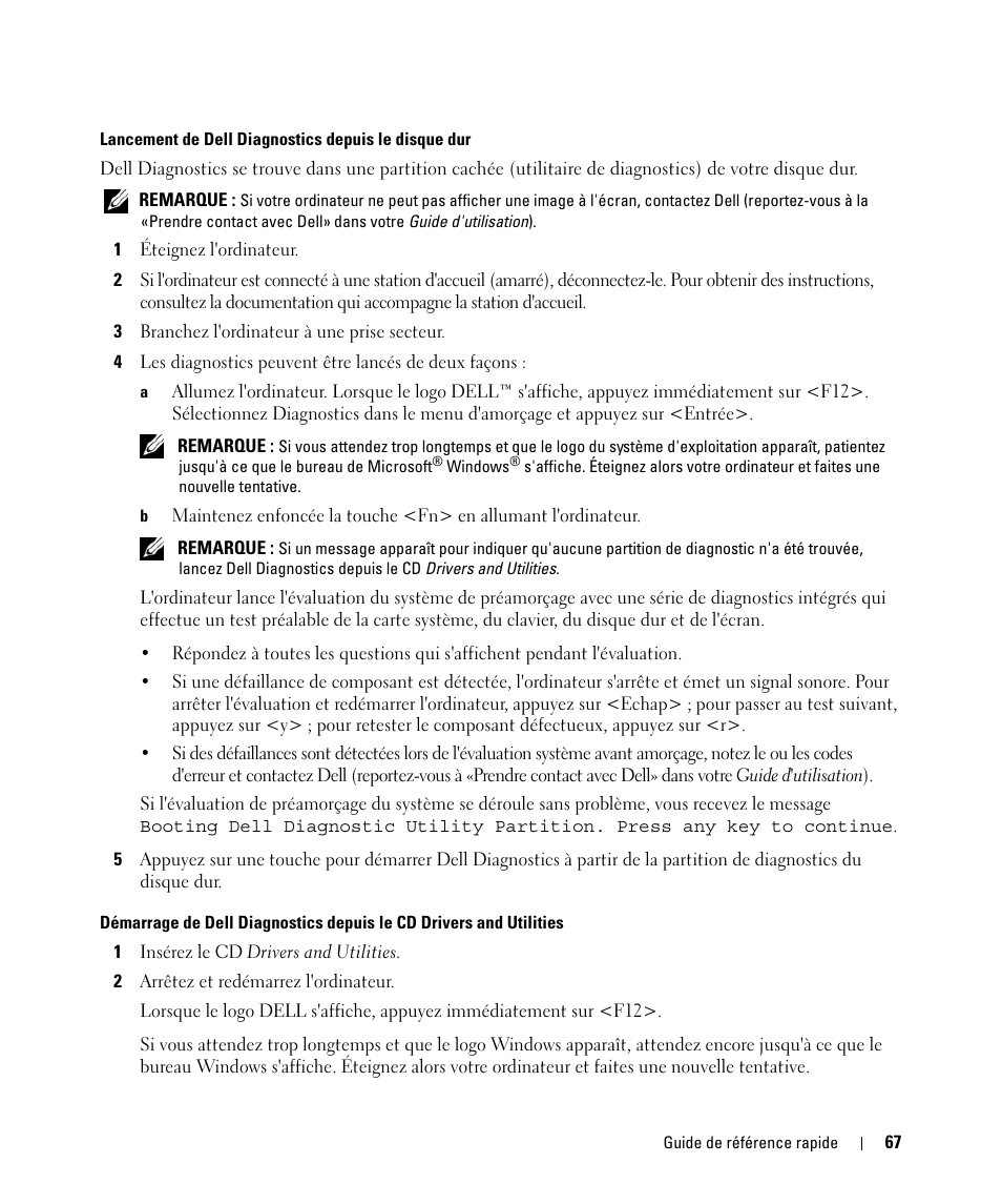 Dell Latitude D520 User Manual | Page 67 / 168