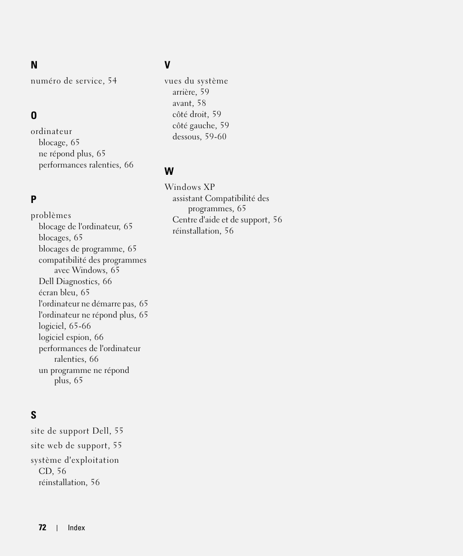 Dell Latitude D520 User Manual | Page 72 / 168