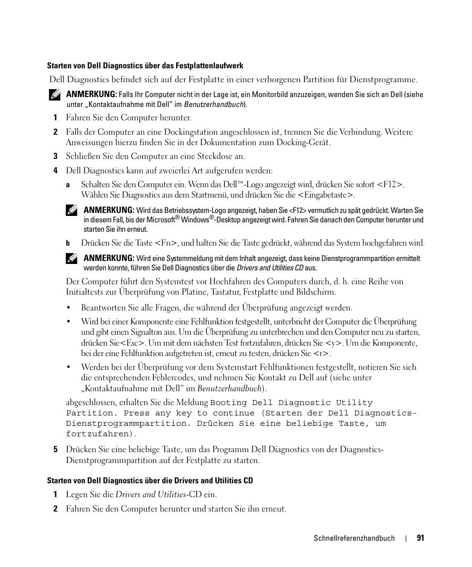 Dell Latitude D520 User Manual | Page 91 / 168
