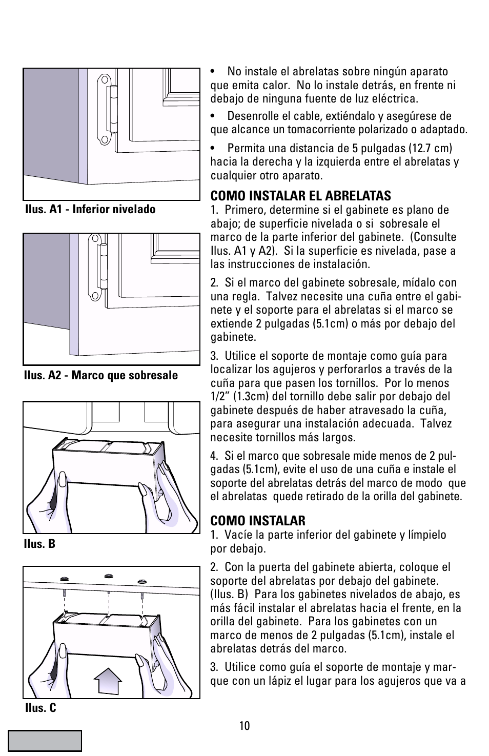 Black & Decker EC70 User Manual | Page 10 / 20