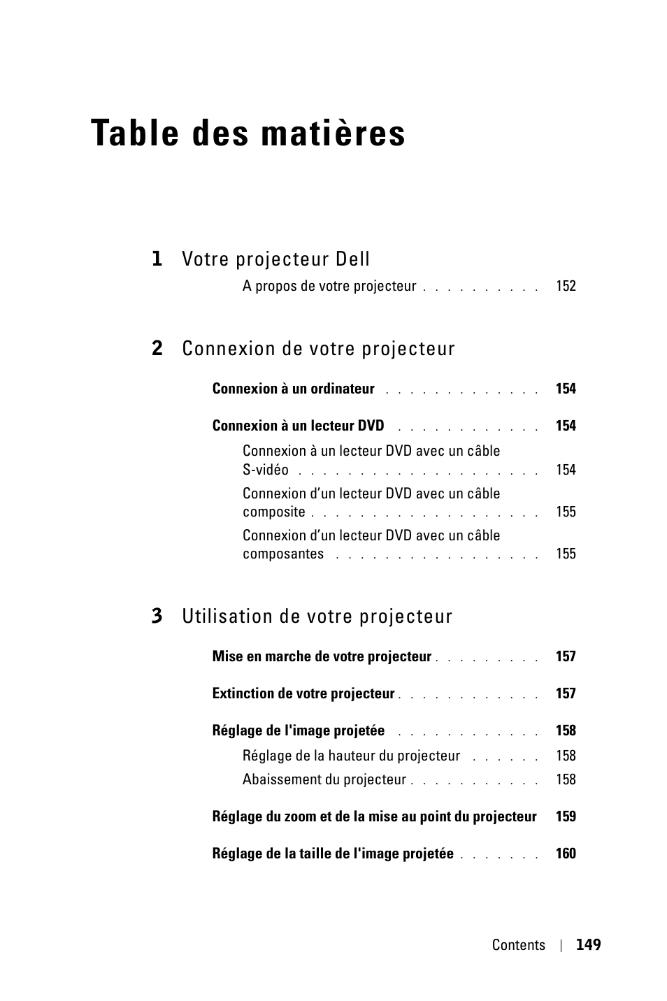 Dell 3400MP Projector User Manual | Page 149 / 570
