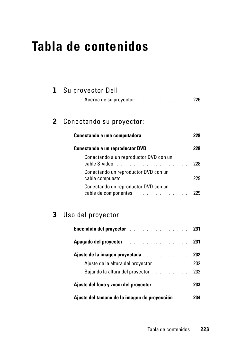 Dell 3400MP Projector User Manual | Page 223 / 570