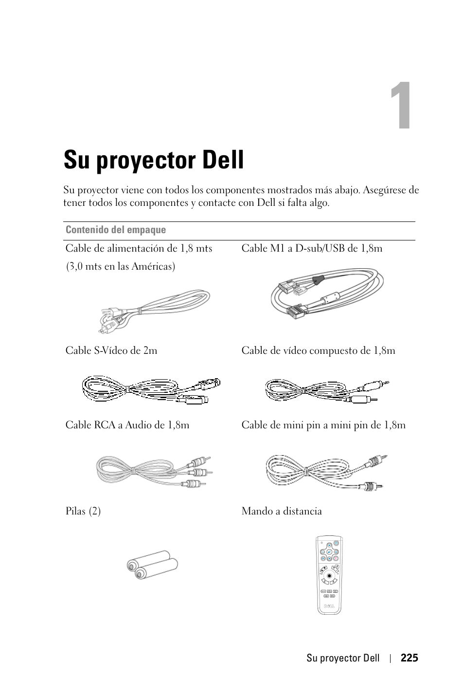 Su proyector dell | Dell 3400MP Projector User Manual | Page 225 / 570